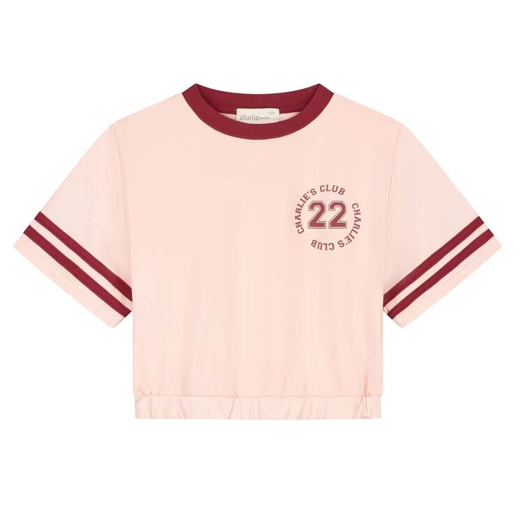 Charlie Petite Lianne T-Shirt - Pink Washed