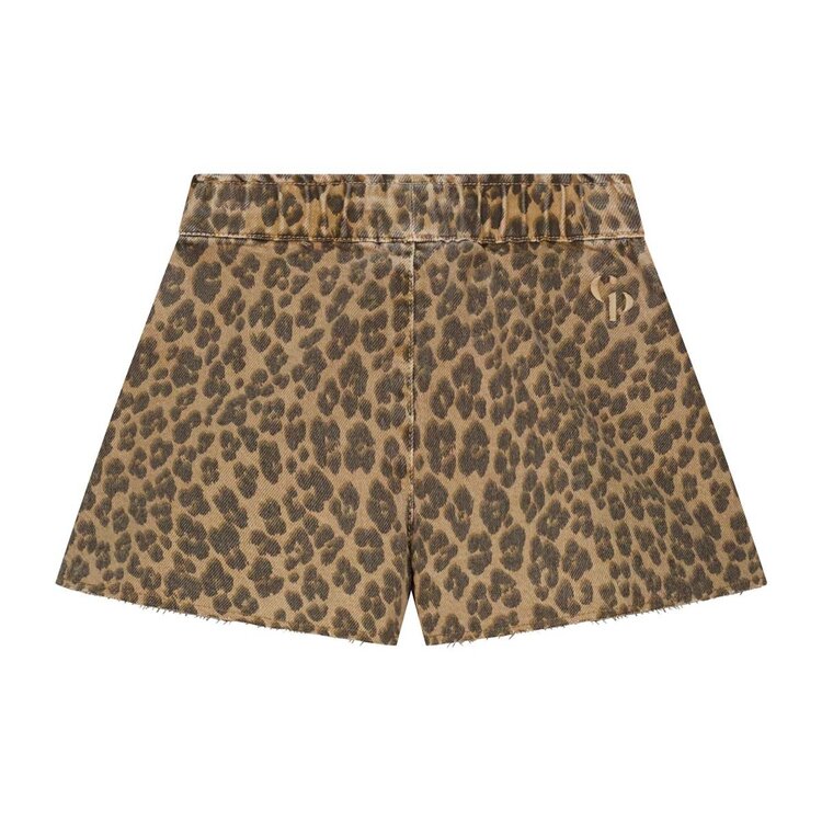 Charlie Petite Phillou Short - Leopard Print