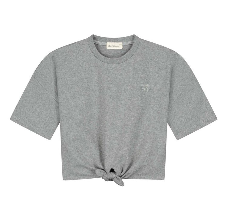 Charlie Petite Esmee T-Shirt - Grey Melange