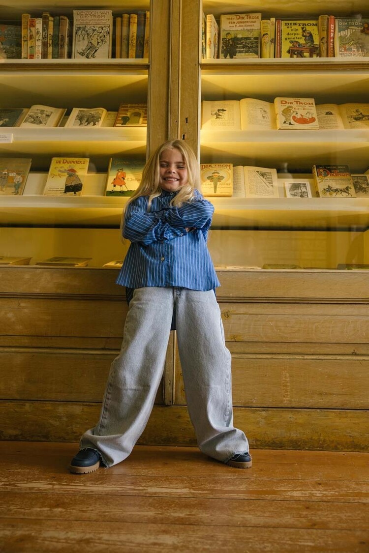 Charlie Petite Isae Jeans - Snow Blue