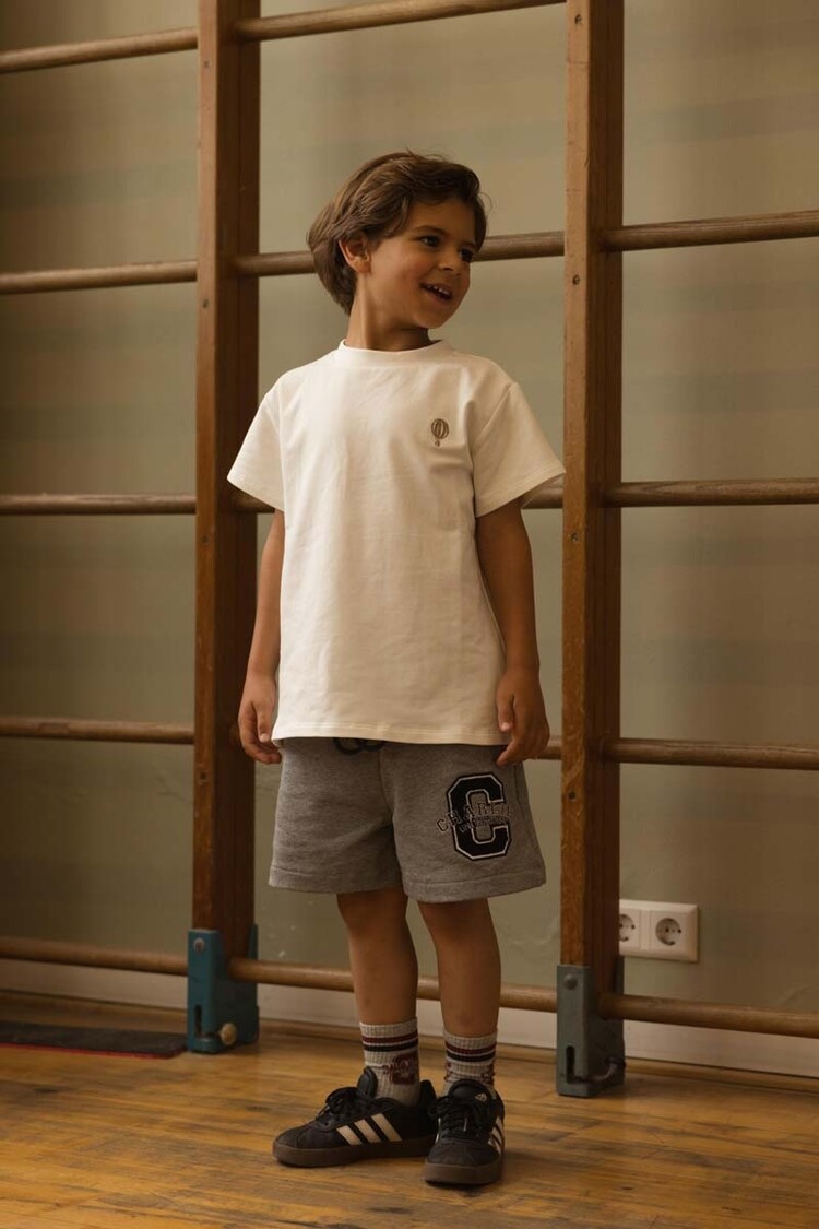 Charlie Petite Pedro T-Shirt - Ecru