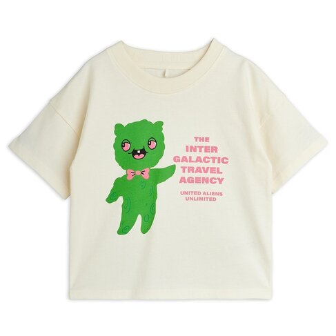Mini Rodini Alien travel agency ss tee