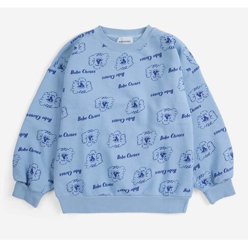 Bobo Choses Pickles The Dog all over sweatshirt