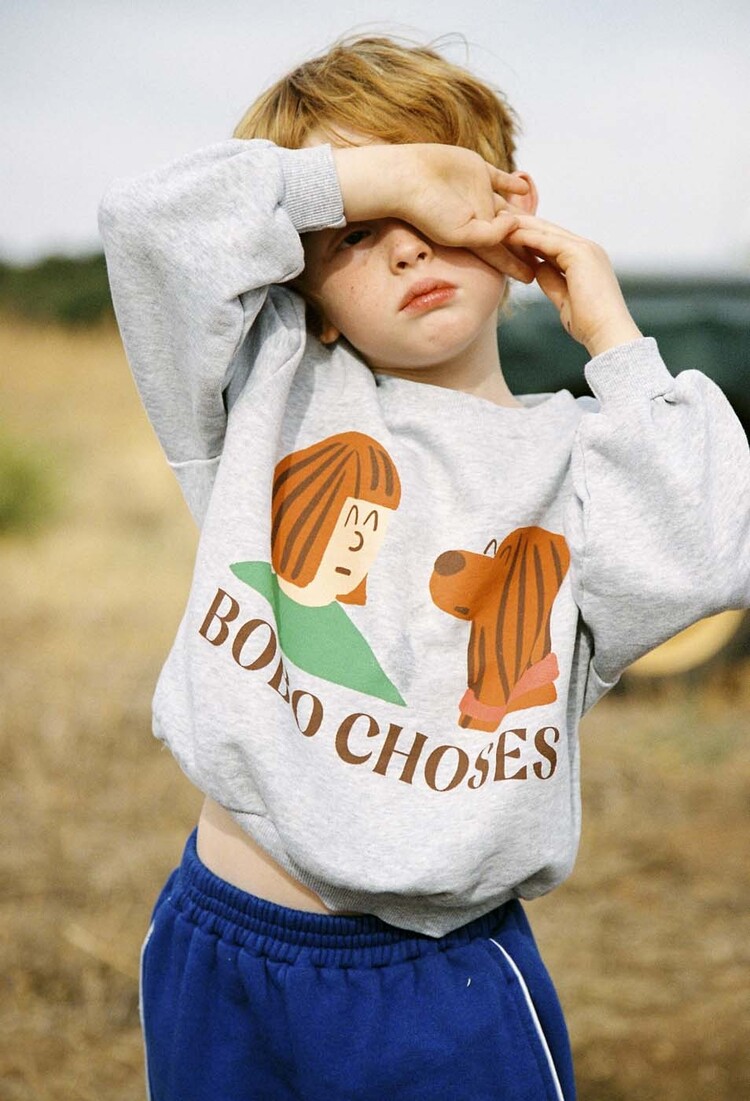 Bobo Choses Friends In A Pickle sweatshirt