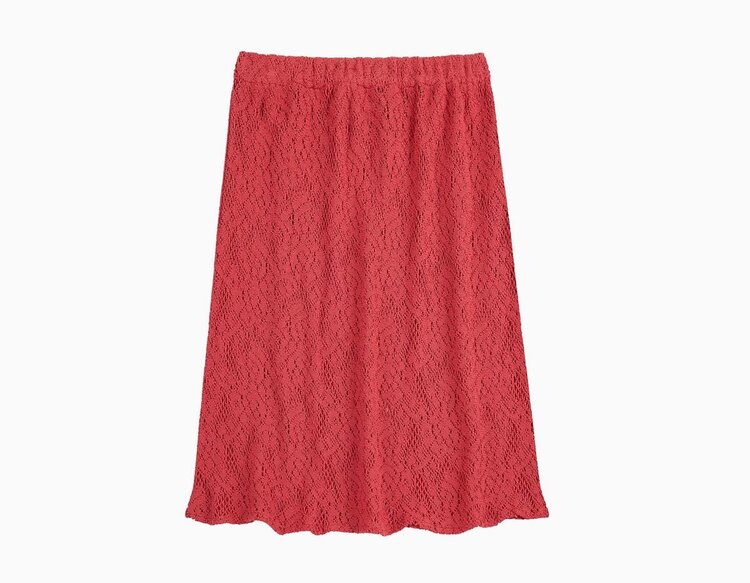 Bobo Choses Lace midi skirt