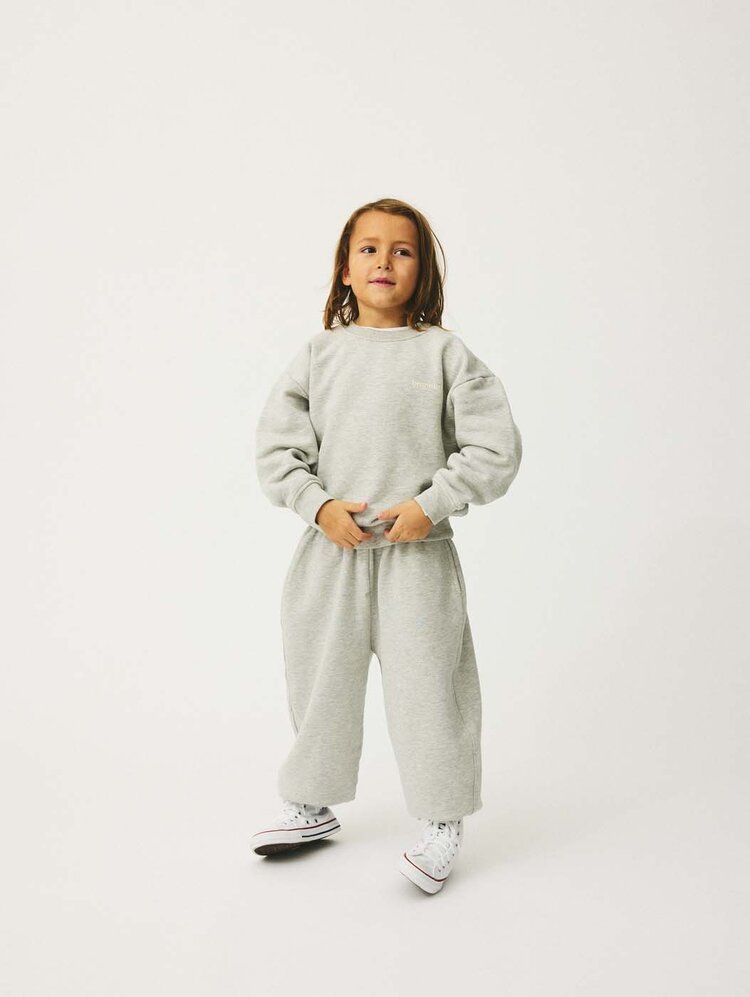 Bruno Bruno Nation Ella Pants - Light Gray Melange