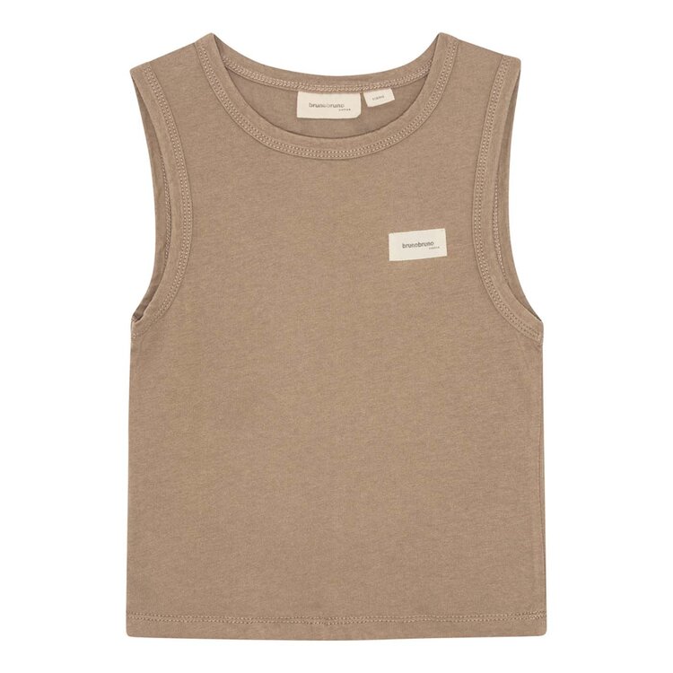 Bruno Bruno Nation Elliot Tank Top - Walnut Brown