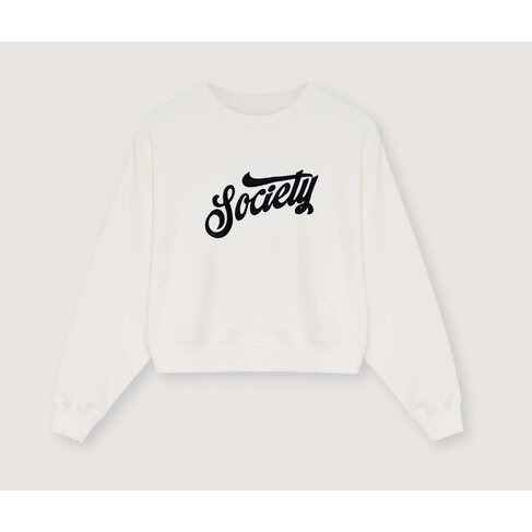 The New Society Mazus Teen Sweatshirt - Ecru