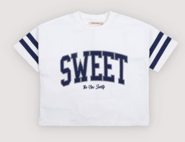 The New Society Daylily Teen T-Shirt - Pure Cloud