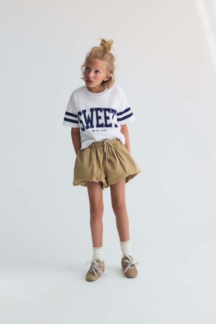 The New Society Daylily Teen T-Shirt - Pure Cloud