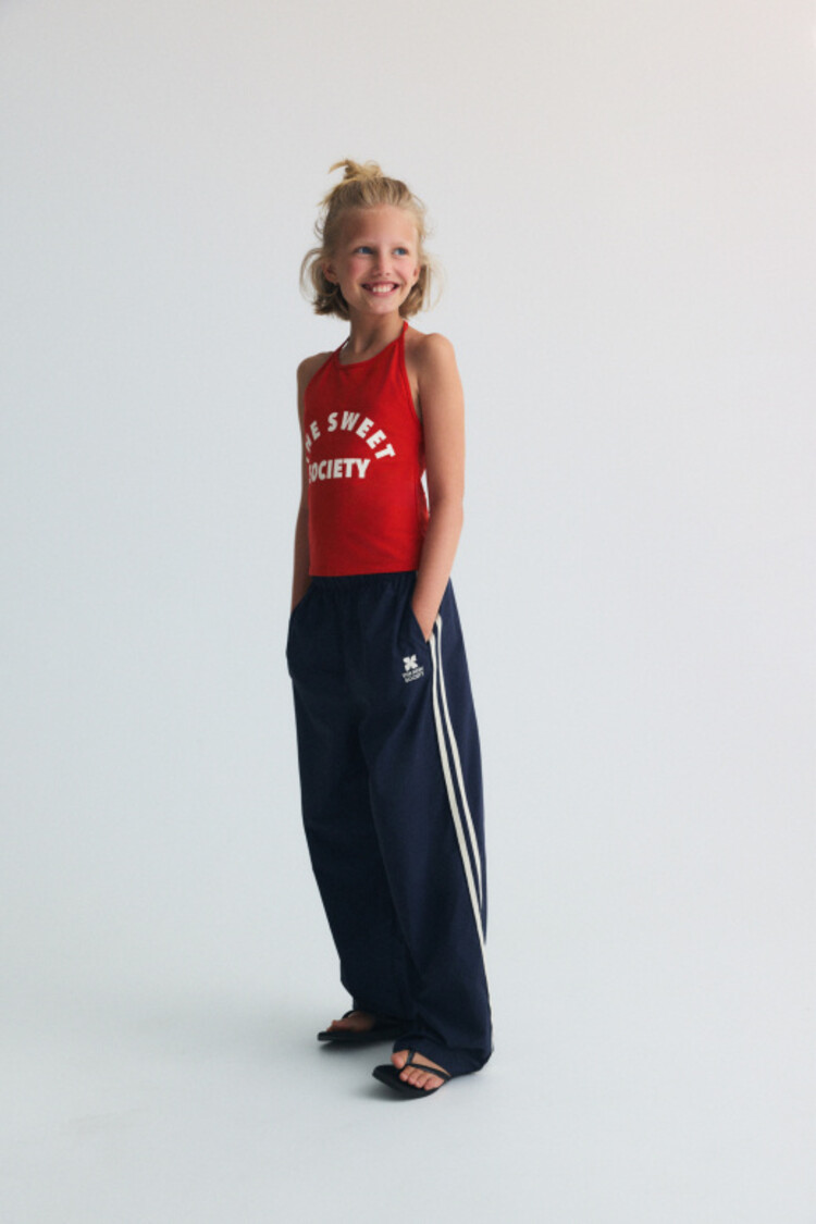 The New Society Tns Logo Teen Jogging - Summer Midnight