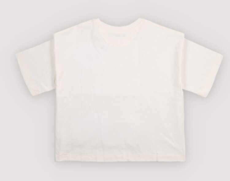 The New Society Mazus Teen T- Shirt - Ecru