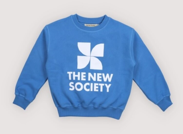 The New Society TNS Logo Sweatshirt - Iris Whisper