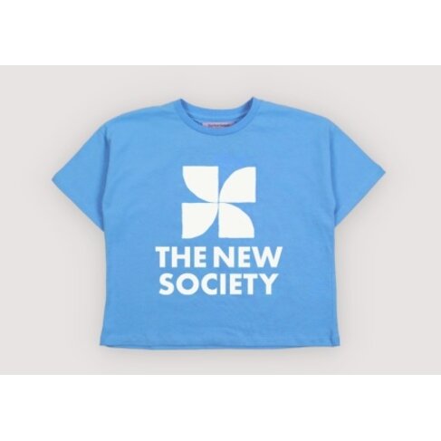 The New Society TNS Logo T-Shirt - Iris Whisper