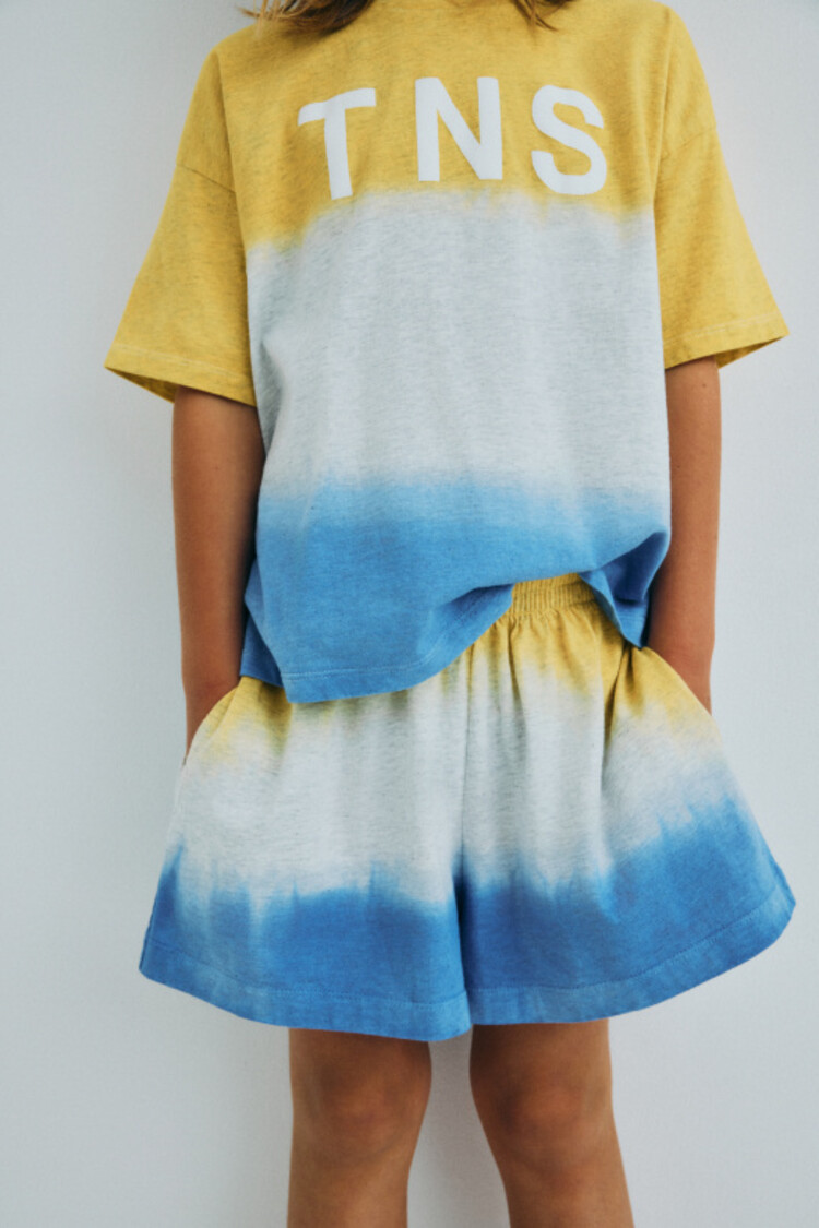 The New Society Tie Dye T-Shirt - Mimosa Yellow