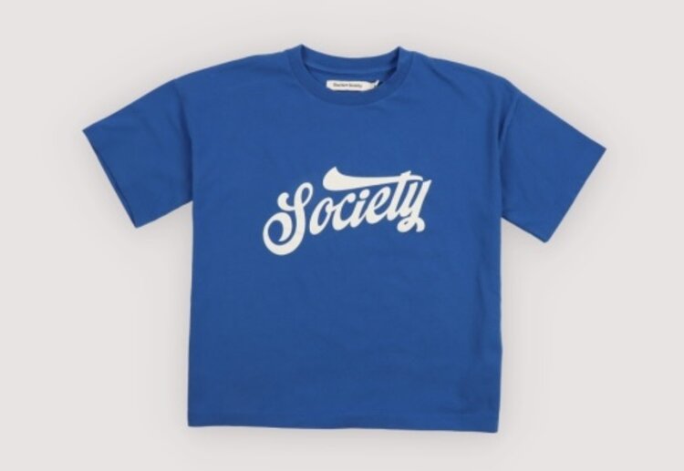 The New Society Tilo T-Shirt - Deep Sea Blue