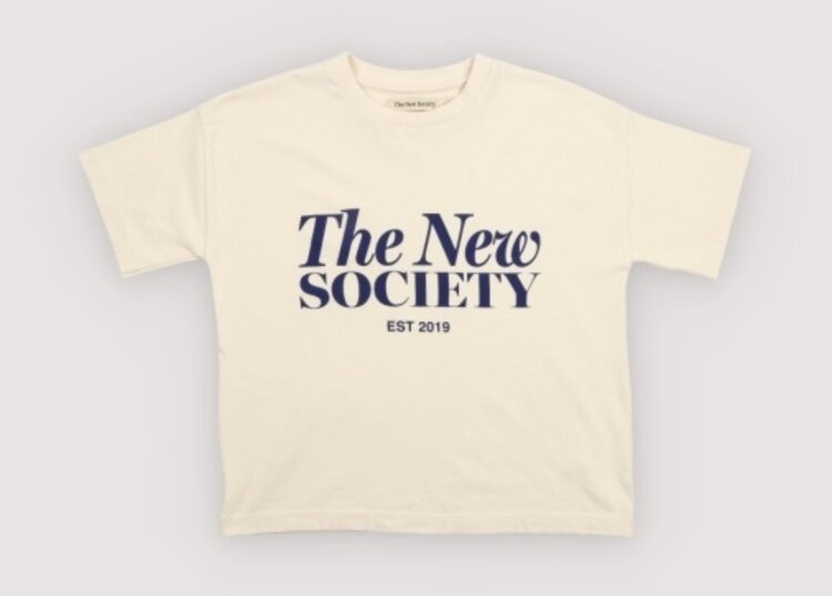 The New Society Bonsai T-Shirt - Ecru