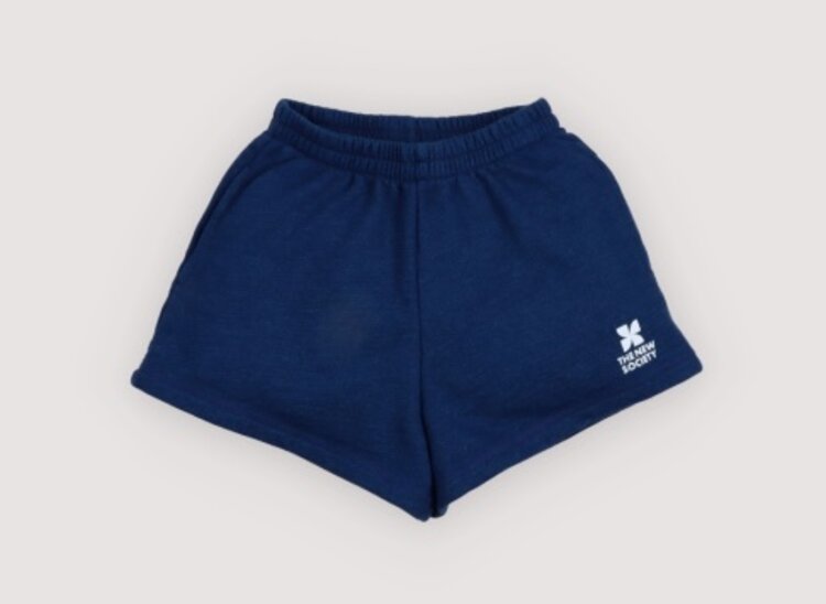 The New Society TNS Logo Short - Indigo Denim