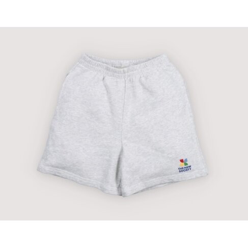 The New Society TNS Logo Short - Light Grey Melange