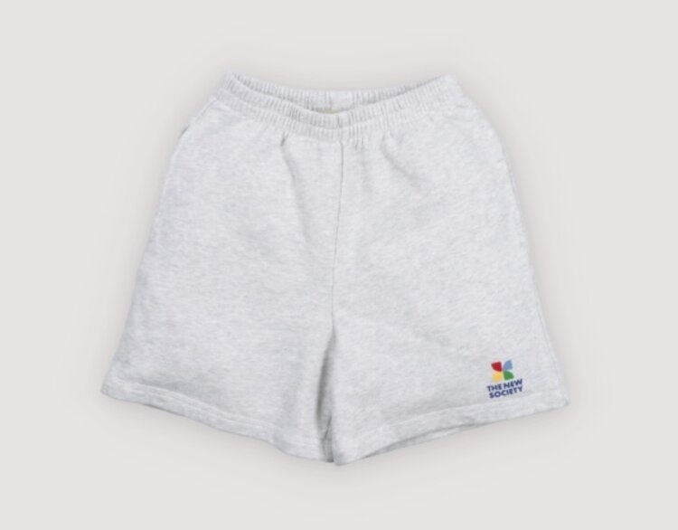 The New Society TNS Logo Short - Light Gray Melange
