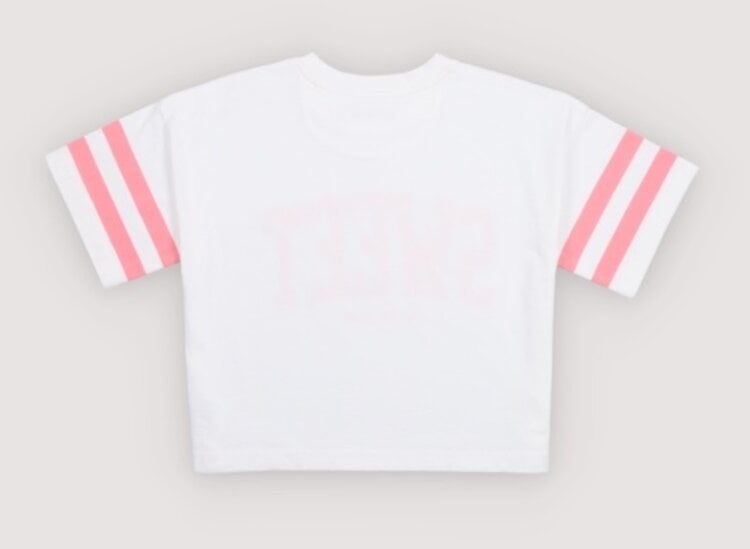 The New Society Daylily T-Shirt - Pure Cloud