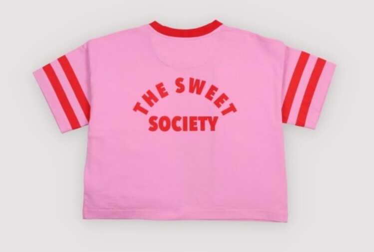 The New Society Canna T-Shirt - Pink Lavander