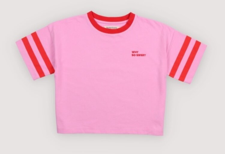 The New Society Canna T-Shirt - Pink Lavander