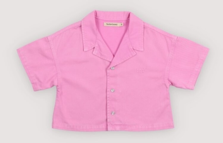 The New Society Bellis Shirt - Blush Rose