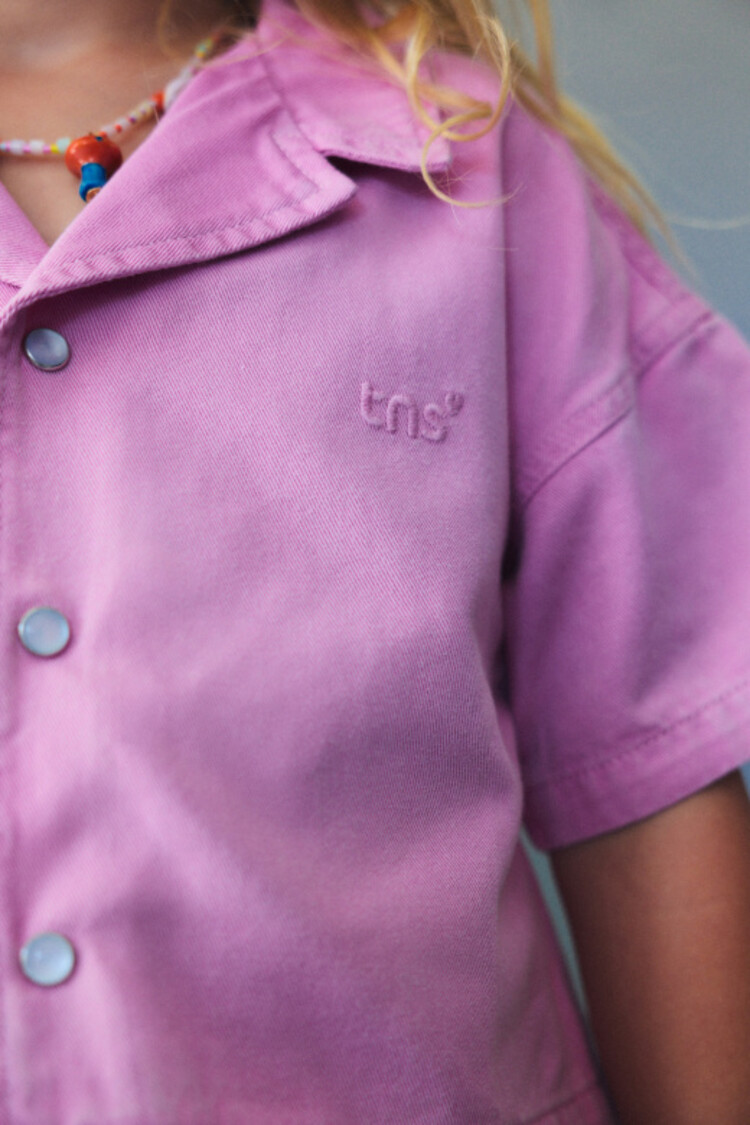 The New Society Bellis Shirt - Blush Rose