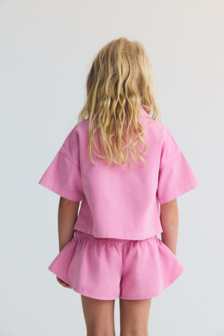 The New Society Bellis Short - Blush Rose