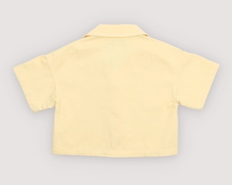 The New Society Bellis Shirt - Soft Lemon