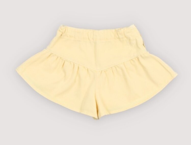 The New Society Bellis Short - Soft Lemon