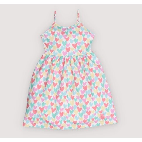 The New Society Anis Dress - Hearts Print