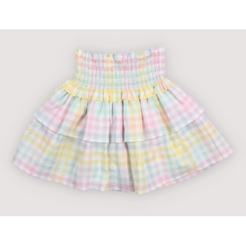 The New Society Mallow Skirt - Mallow Check