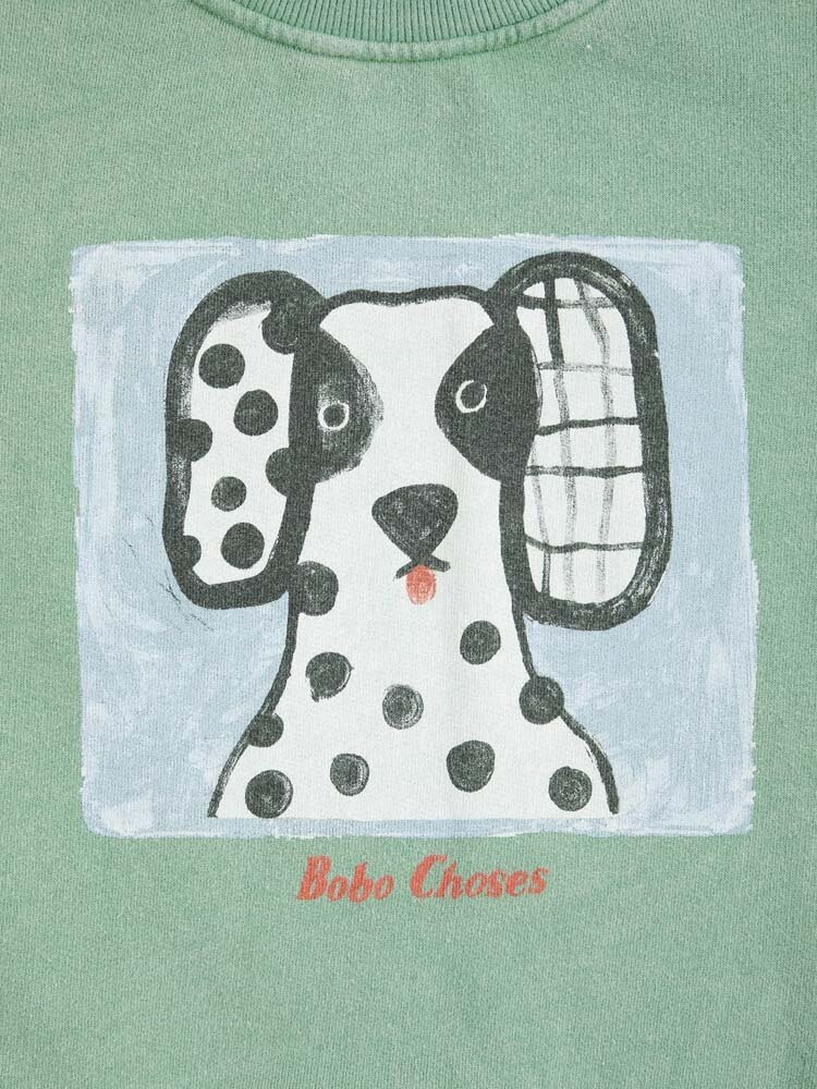 Bobo Choses Van Dog sweatshirt - Green