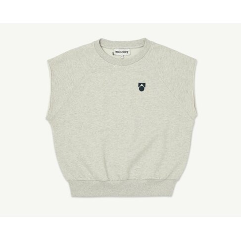 Main Story UK Tank - Ecru Melange Fleece