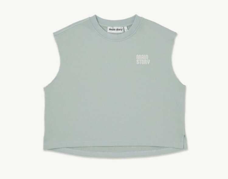 Main Story UK Shell Top - Storm Gray Fleece