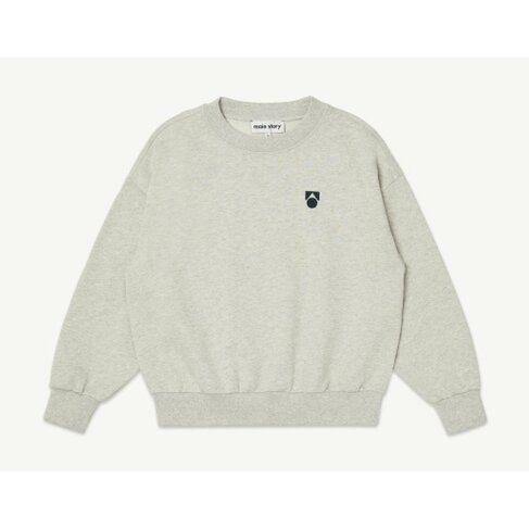 Main Story UK Bubble Sweatshirt - Ecru Melange Fleece