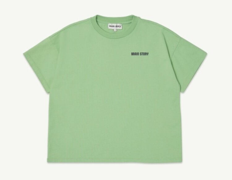 Main Story UK Oversized Tee - Jade Jersey