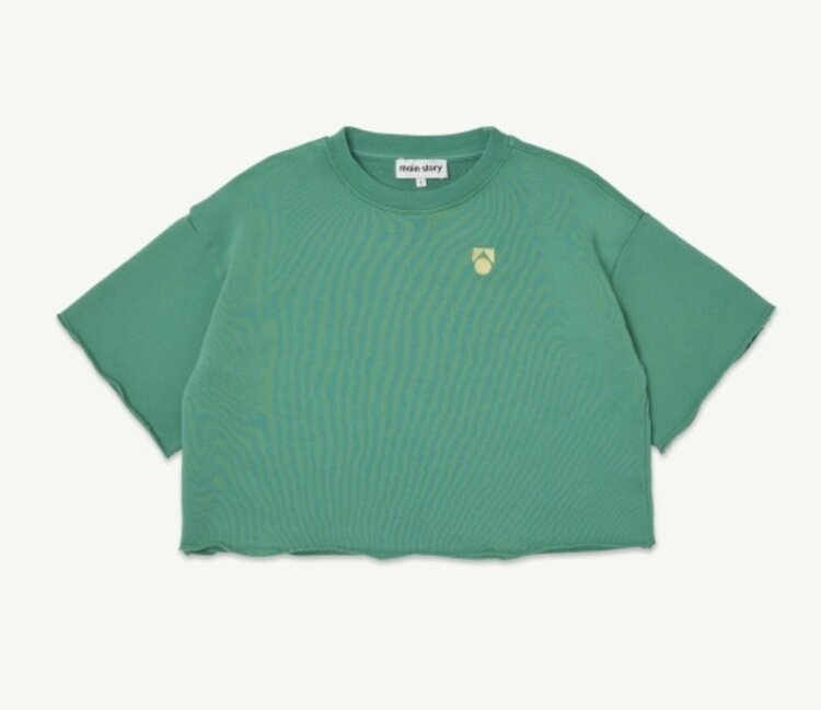 Main Story UK Sweat Top - Bottle Green Fleece