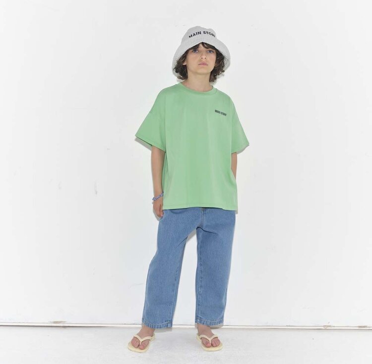 Main Story UK Oversized Tee - Jade Jersey