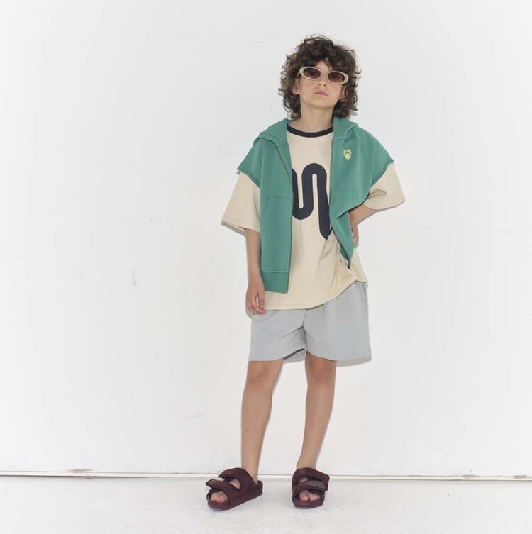 Main Story UK Long Tee - Bleached Sand Jersey