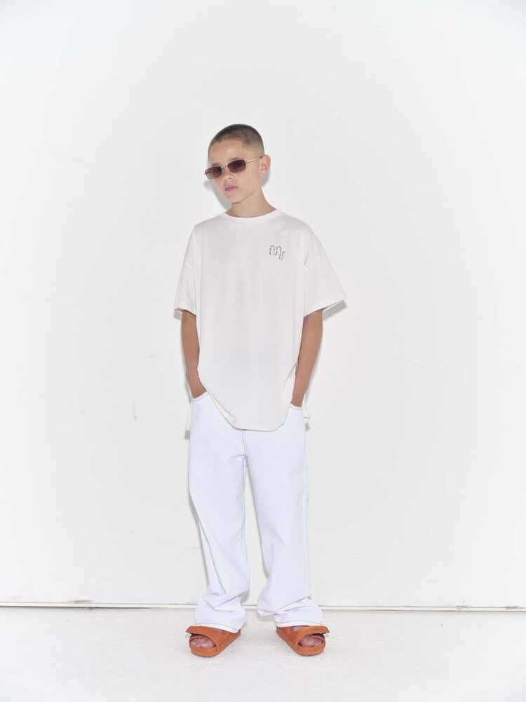 Main Story UK Oversized Tee - Blanc Jersey