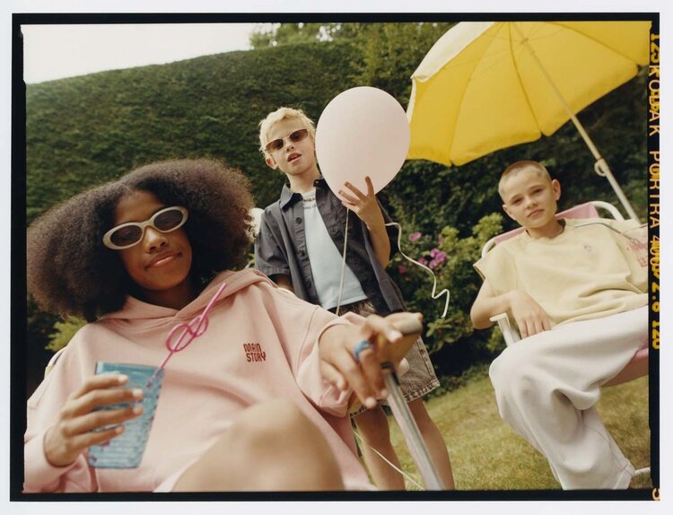 Main Story UK Hooded Sweatshirt - Blossom Fleece