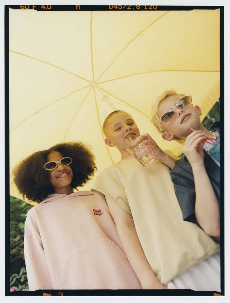 Main Story UK Hooded Sweatshirt - Blossom Fleece