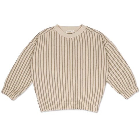 Phil & Phae Summer sweater stripes - vintage gold stripes