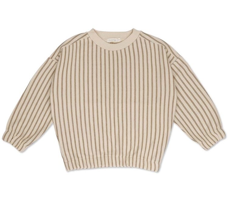Phil & Phae Summer sweater stripes - vintage gold stripes