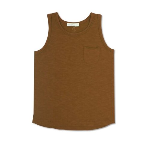 Phil & Phae Pocket tank top - Vintage gold