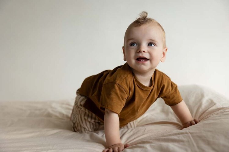 Phil & Phae Oversized tee s/s - Vintage gold