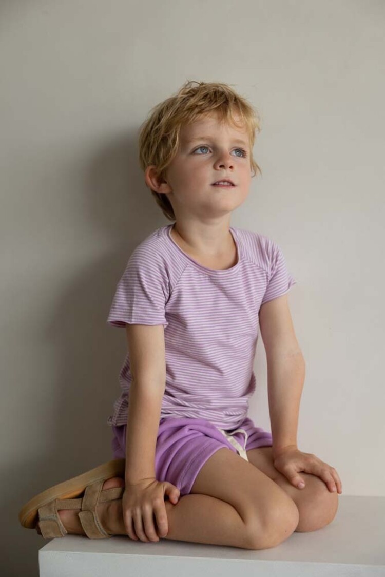 Phil & Phae Sweat beach shorts - bright lilac